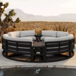 ⁦جلسة خارجية دائرية مودرن⁩ - الصورة ⁦2⁩