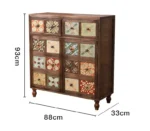 خزانة احذية كبيرة بتصميم ريفي - Image 14