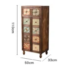 خزانة احذية كبيرة بتصميم ريفي - Image 13