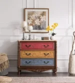 خزانة أدراج خشب لغرفة المعيشة - Image 5