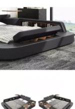 ⁦سرير نوم مزدوج بتصميم مريح متعدد الوظائف⁩ - الصورة ⁦7⁩