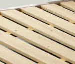 سرير غرفة نوم مع كمودينة بتصميم فاخر - Image 7