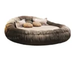 ⁦سرير دائري مودرن مميز فاخر⁩ - الصورة ⁦7⁩