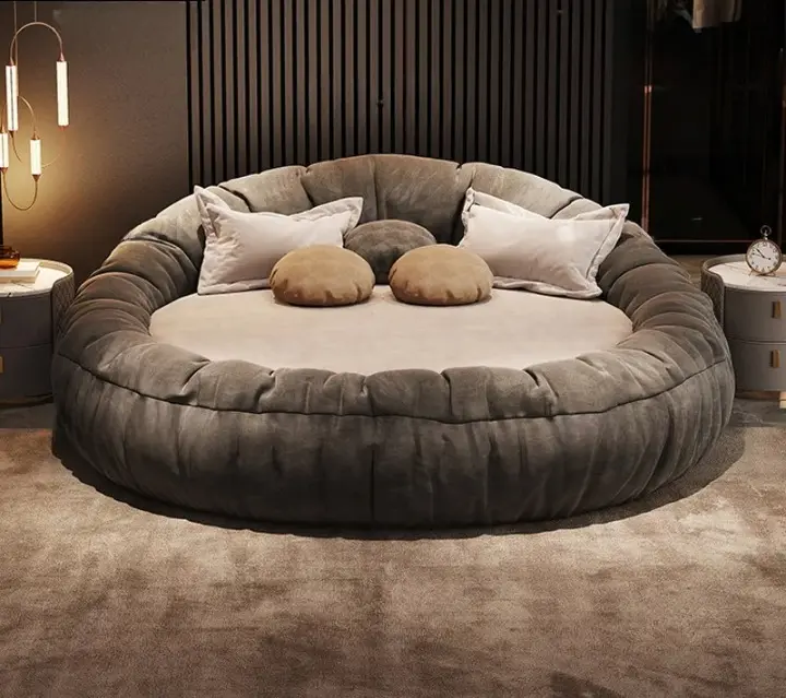 سرير دائري مودرن سرير دائري مودرن