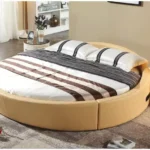 سرير نوم جلد دائري