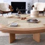 ⁦طاولة قهوة خشبية بتصميم حديث⁩ - الصورة ⁦6⁩