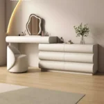 طاولة تزيين بتصميم مميز مع خزانة جانبية - Image 3