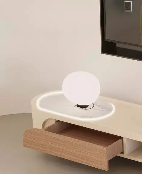 طاولة تلفاز بنمط فرنسي لغرفة المعيشة