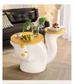 ⁦طاولة خدمة على شكل قطة⁩ - الصورة ⁦3⁩