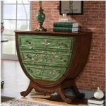 ⁦طاولة جانبية خشب بادراج⁩ - الصورة ⁦2⁩