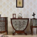 ⁦طاولة جانبية خشب بادراج⁩ - الصورة ⁦11⁩