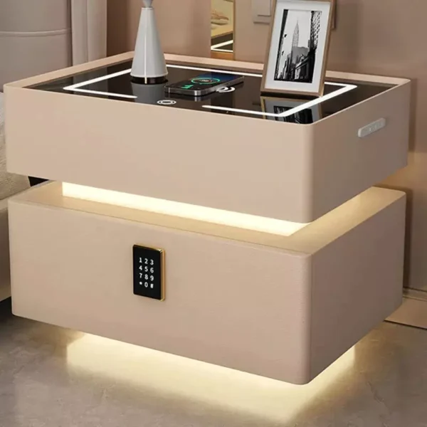 طاولة جانبية للسرير بتصميم ذكي