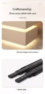 ⁦طاولة جانبية للسرير بتصميم ذكي⁩ - الصورة ⁦11⁩