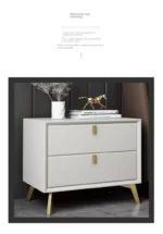 ⁦طاولة جانبية للسرير من جلد⁩ - الصورة ⁦13⁩