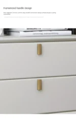 ⁦طاولة جانبية للسرير من جلد⁩ - الصورة ⁦10⁩