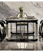 طاولة طعام مودرن مع كراسي بتصميم حديث - Image 10