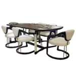 طاولة طعام مودرن مع كراسي بتصميم حديث - Image 13