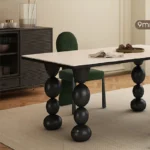 طاولة طعام مستطيلة بتصميم حديث - Image 3