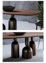 ⁦طاولة طعام خشب⁩ - الصورة ⁦4⁩