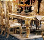 طاولة طعام من تصميم ملكي - Image 3