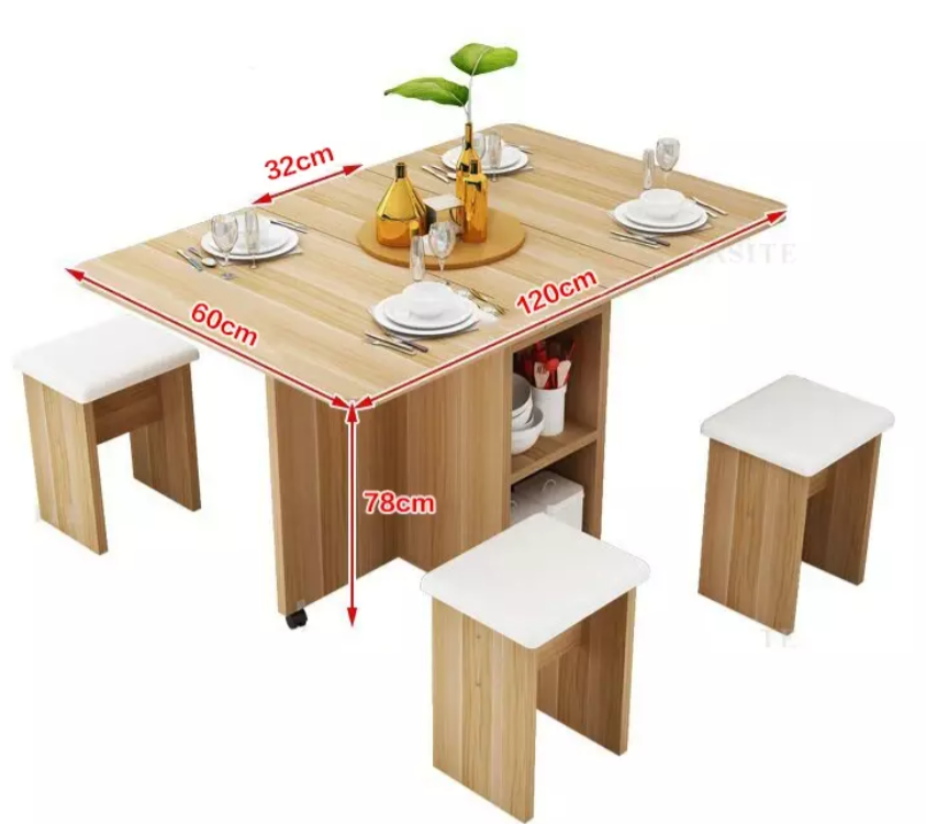 طاولة طعام قابلة للطي