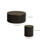 ⁦طاولتين قهوة دائريتين بتصميم بسيط و مميز⁩ - الصورة ⁦3⁩