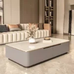 طاولة قهوة رخامية علي الطراز الحديث - Image 3