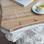 طاولة قهوة من تصميم عتيق - Image 3