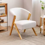 ⁦طقم كنب مودرن خشب من تصميم اسكندافي⁩ - الصورة ⁦3⁩