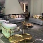 طقم كنب مشجر مودرن