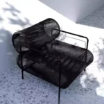 كرسي حديد خارجي لجلسة خارجية