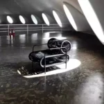 كرسي حديد خارجي لجلسة خارجية