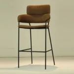 ⁦كرسي بار من معدن بسيط⁩ - الصورة ⁦2⁩