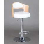 كرسي بار خشب مرتفع - Image 10