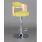 كرسي بار خشب مرتفع - Image 8