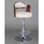 كرسي بار خشب مرتفع - Image 7