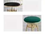 ⁦كرسي بار من معدن بتصميم مميز⁩ - الصورة ⁦6⁩