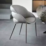 ⁦كرسي طاولة طعام بظهر دائري⁩ - الصورة ⁦4⁩