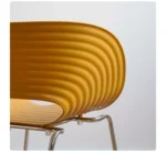 ⁦كرسي طاولة طعام على شكل صدفة⁩ - الصورة ⁦7⁩