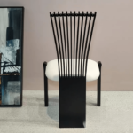 ⁦كرسي طاولة طعام بظهر عالي⁩ - الصورة ⁦3⁩