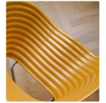 ⁦كرسي طاولة طعام على شكل صدفة⁩ - الصورة ⁦5⁩