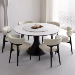 كرسي طاولة طعام بسيط - Image 4