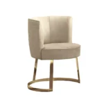 كرسي طاولة طعام على شكل دائري - Image 4