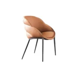 ⁦كرسي طاولة طعام بظهر دائري⁩ - الصورة ⁦8⁩