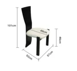 ⁦كرسي طاولة طعام بظهر عالي⁩ - الصورة ⁦8⁩