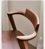 كرسي طاولة طعام من خشب - Image 4