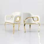 كرسي طعام فاخر بتصميم إيطالي - Image 3