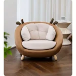 كرسي مفرد للأطفال على شكل غزال