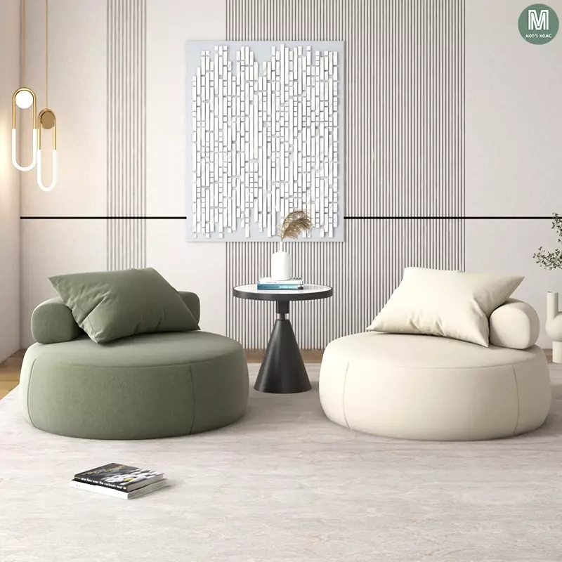 كرسي-مفرد-دائري-بتصميم-مريح كرسي مفرد دائري بتصميم مريح