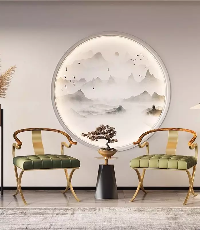 Modern metal chair with a distinctive design كرسي مودرن معدني بتصميم مميز